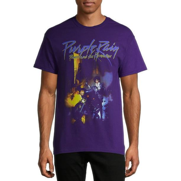 SKELLY Purple rain Youth Kids Cotton T-Shirts Summer Slim-fit Printed Fashion Tee 